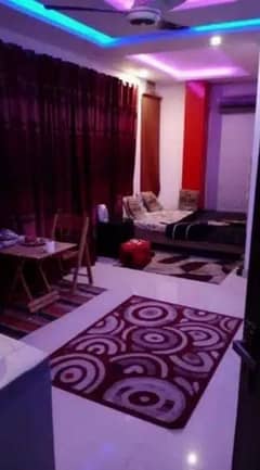 Fully furnished Studio apartments for rent in Iqbal town moon market 0