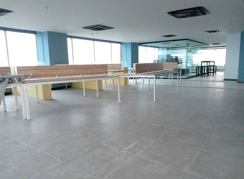 7000 Square Feet Brand New Ground + First Floor Corporation Building For Rent At Main Boulevard Gulberg 3 Lahore 0