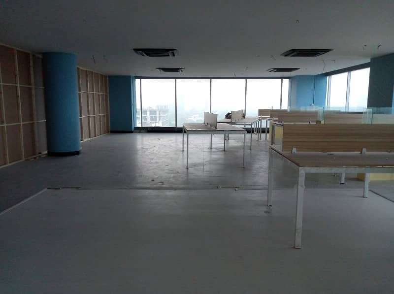 7000 Square Feet Brand New Ground + First Floor Corporation Building For Rent At Main Boulevard Gulberg 3 Lahore 7