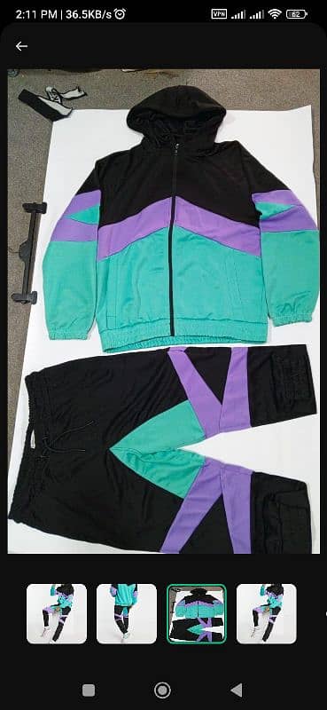 Dri Fit Zipper Tracksuit 1