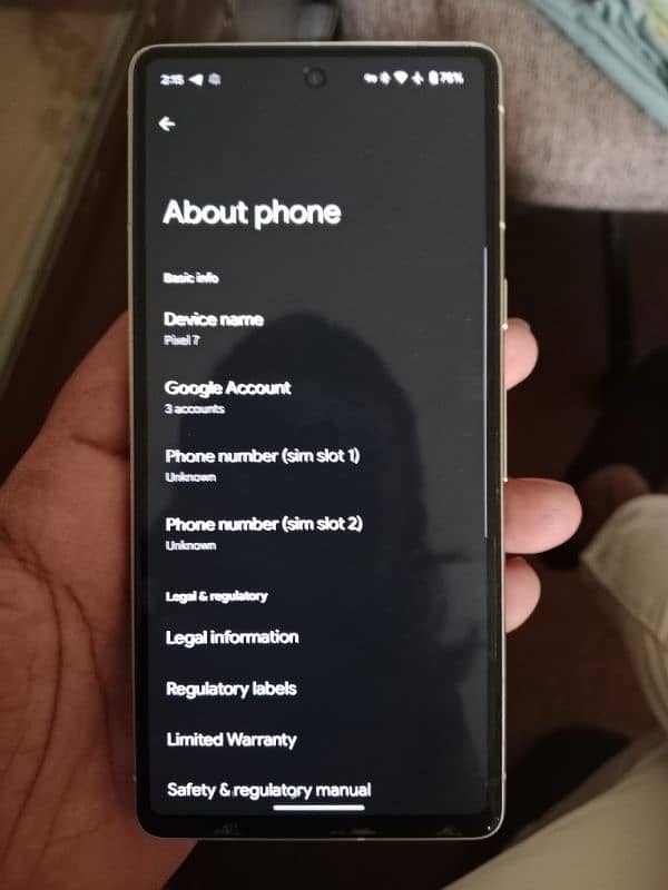 Google Pixel 7 Non PTA 4