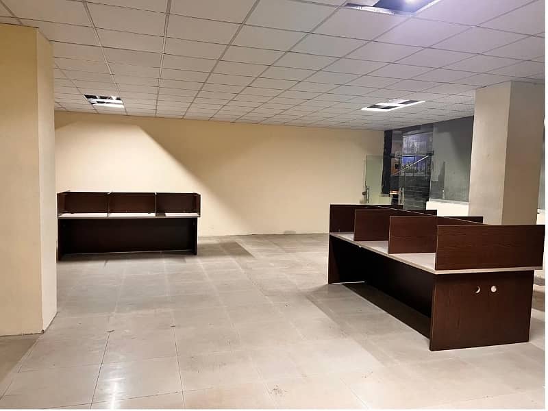 Area 1200 square Feet Brand New Corporation Office Available For Rent in Main Boulevard Road Gulberg 3 Lahore 3