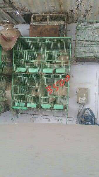 All the cages are in very good condition giving them at  low price . 3