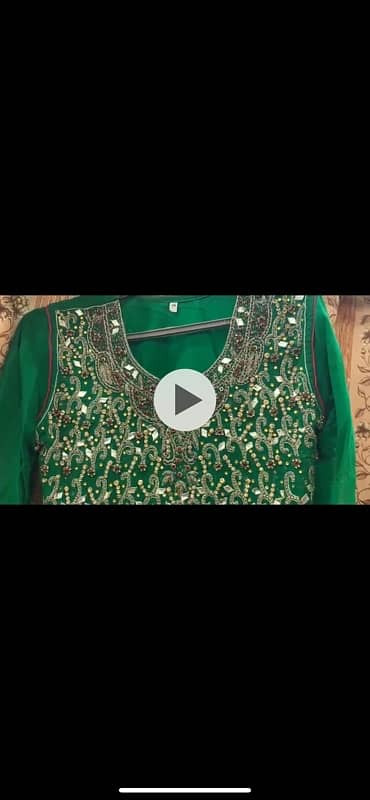 short frock with gharara 3