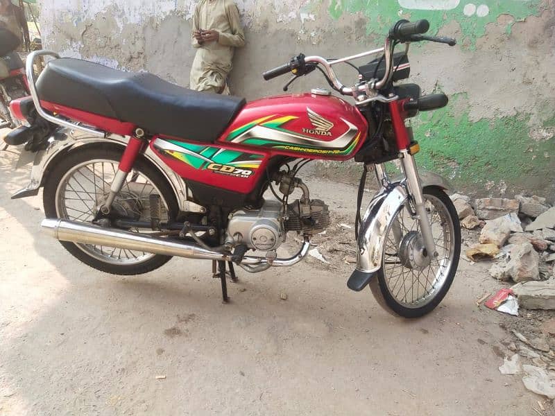 Honda cd 70.21/22 model saff bike good condition 03217699114 6