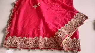 bridal lahnga choli and dupta 10on 10condition 0