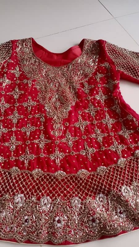 bridal lahnga choli and dupta 10on 10condition 3