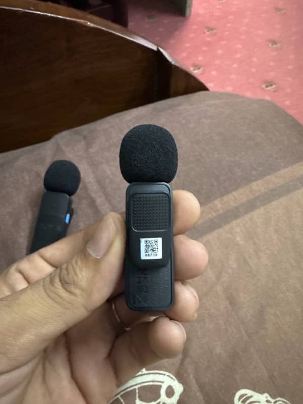 BOYA mic v2 double unit with charging cable 10/10 2