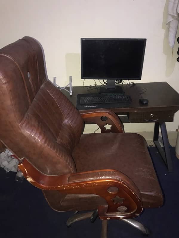 chair and tabel for sale office chair and office tabel 1