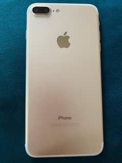 I phone 7 plus 128gb PTA approved gold colour 10/10 03365934390 0