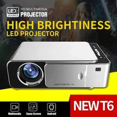 T6 Projector Android 2/16 GB, Wifi, with Sound Box, New Condition