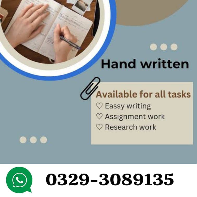 Assignment writing work Part Time/Full Time Daily payments 0