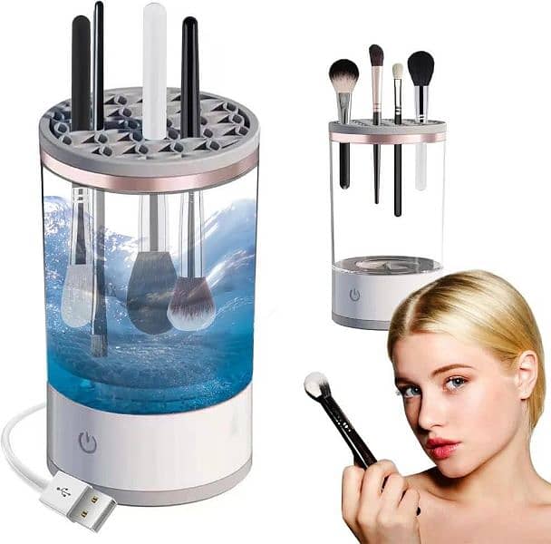 womens Electric Makeup Brushe cleaner 5