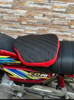 Double Stitch Water Proof Bike Seat Cushion