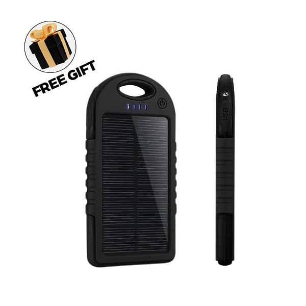 10,000mah Solar Power Bank With Free Ultra smart Watch. 2