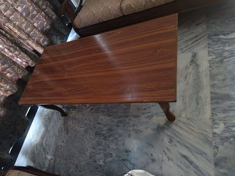 Wooden Table and 04 Chairs set 2