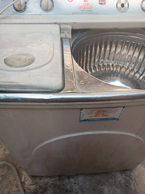 steel body washing machine and dryer 1