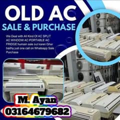 Ac Sale Purchase / Ac Purchase / Split Ac / Window Ac