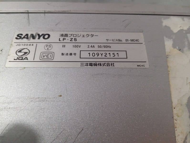 sanyo projector available o331666o152 3