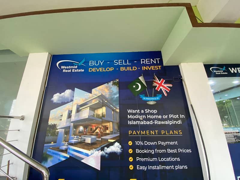 250sq-Ft Ground Floor Shop For Sale In Samama Gulberg Green Islamabad 5