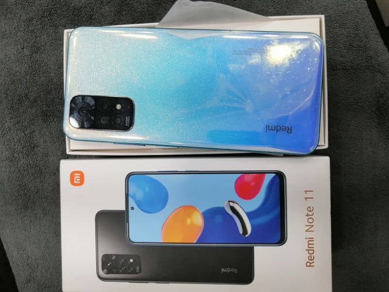 redmi note 11 6/128gb pta approved with box 1