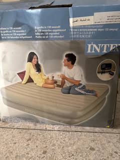 Intel Air mattress with inbuilt electric pump