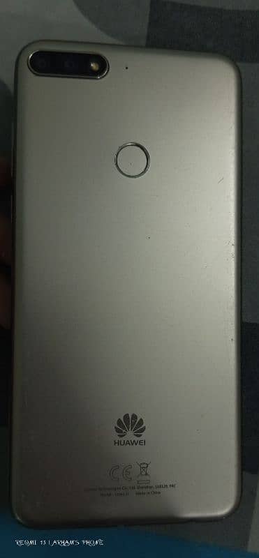 Huawei Y7 prime is in good condition. 7