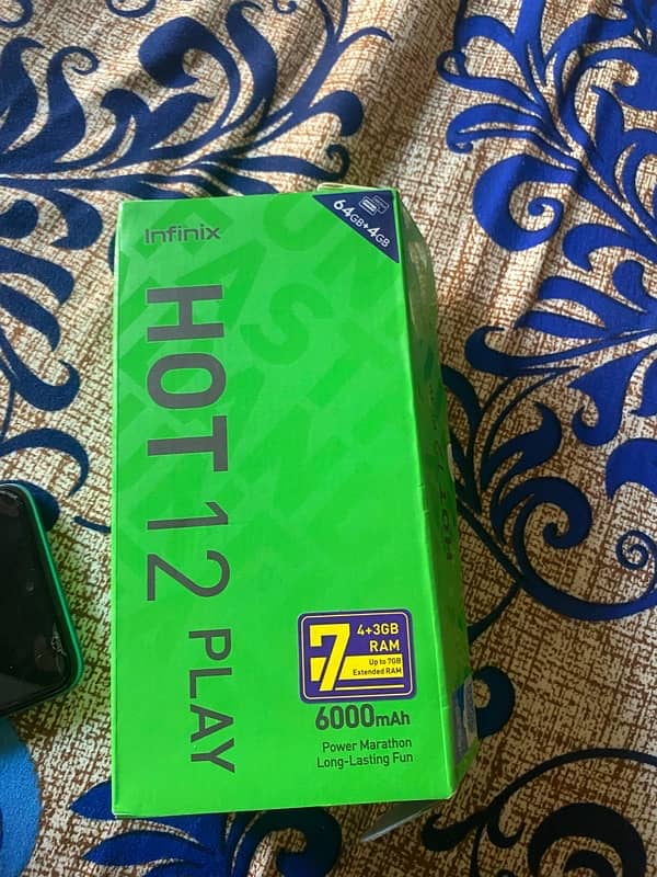 infinix hot 12 play All ok new condition 0