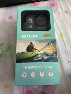 Eken 4k Action Cam with box never use just box open best for vlogging