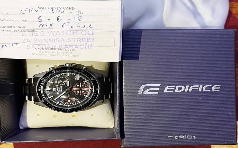 CASIO edifice men EFV 540D 7