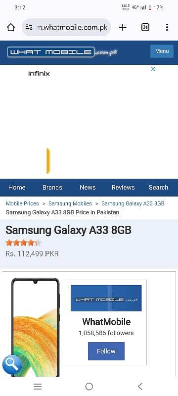 Samsung a33 5g 4