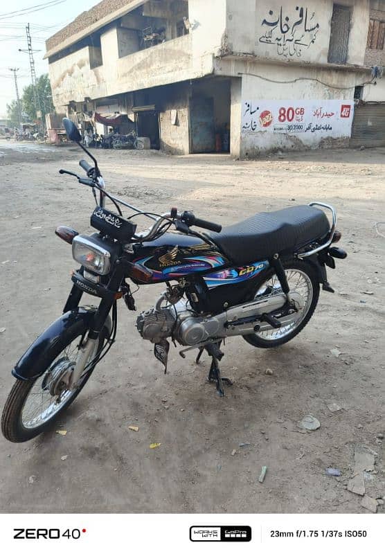 Honda cd 70 2024 model 3