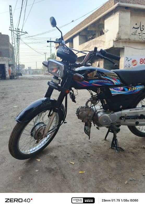 Honda cd 70 2024 model 8