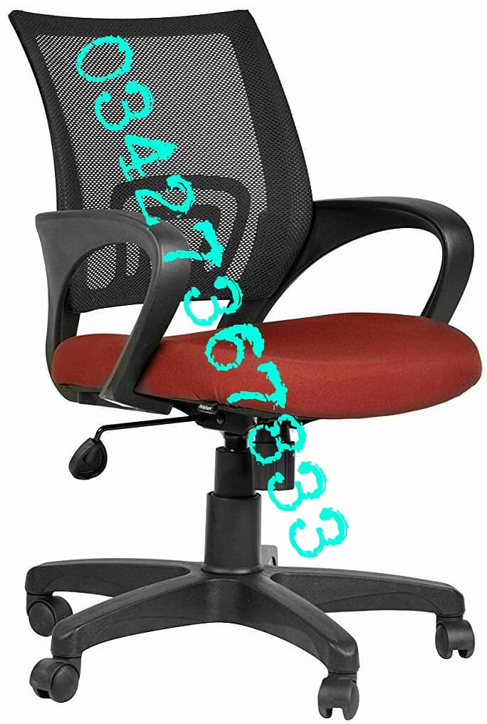 Office chair study computer revolving furniture sofa table desk home 9