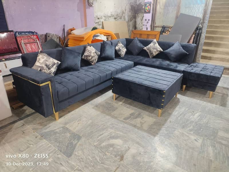 Sofa set\L shape sofa\6 seater sofa\wooden sofa\sofa cum bed 16