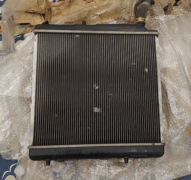 Honda Life Radiator Condensor complete Japanese Usde   2005,6,7, 4