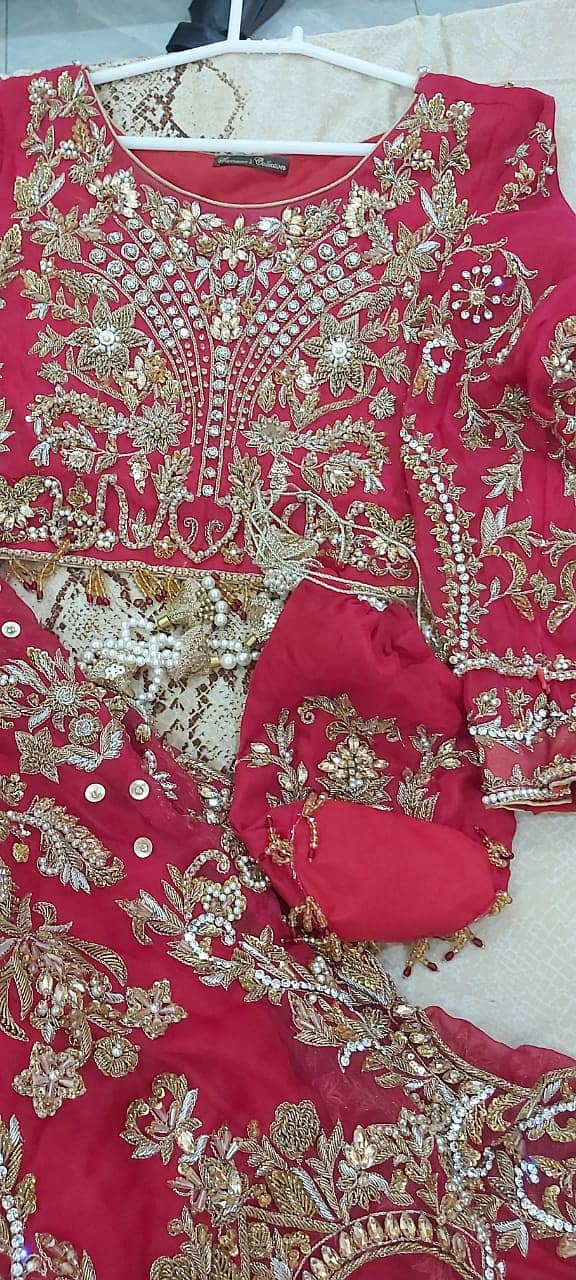 Brand: Smaeera,s collection liberty market lahore size medium organza 3