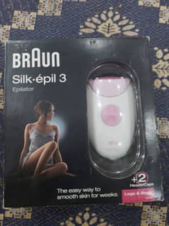 Braun silk epilator