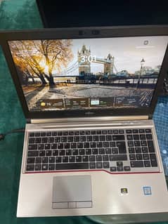 fujitsu 16/256gb high spec workstation laptop