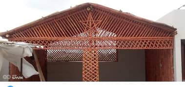 bamboo huts/Bamboo Pent House/Baans Work/Bamboo Fancy Decoration