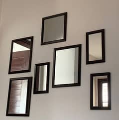 7 brown mirrors