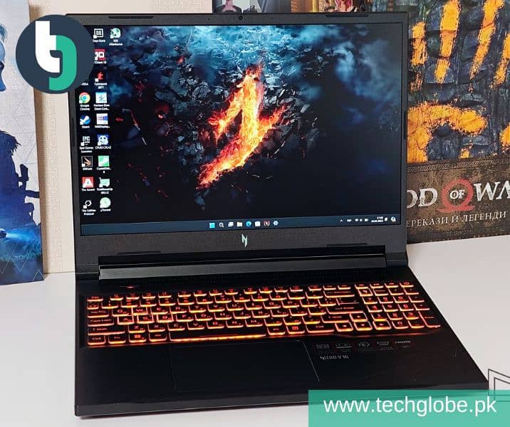 Acer Nitro V 16 Ryzen 7-8845HS RTX4050 6GB WUXGA 165Hz Gaming Laptop 0