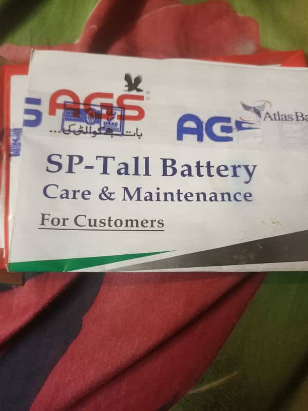 ags battery new pair 9