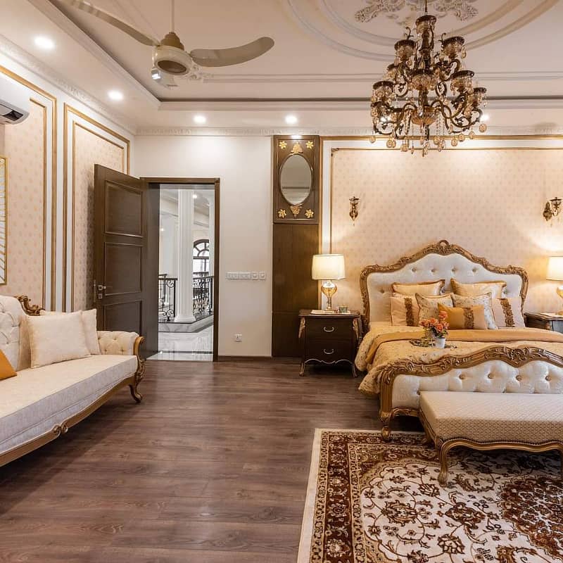 02 Kanal Slightly Used like New Luxury Spanish Design Full Basement ,Fully Furnished Bungalow For Sale At Prime Location Of Dha Lahore 12