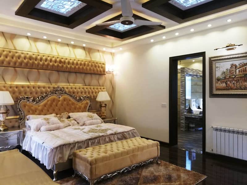 02 Kanal Slightly Used like New Luxury Spanish Design Full Basement ,Fully Furnished Bungalow For Sale At Prime Location Of Dha Lahore 15