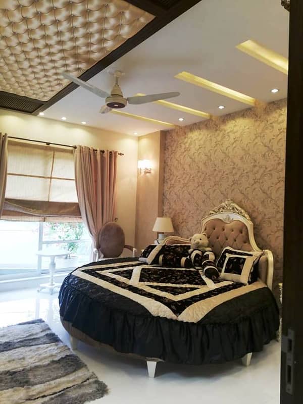 02 Kanal Slightly Used like New Luxury Spanish Design Full Basement ,Fully Furnished Bungalow For Sale At Prime Location Of Dha Lahore 18