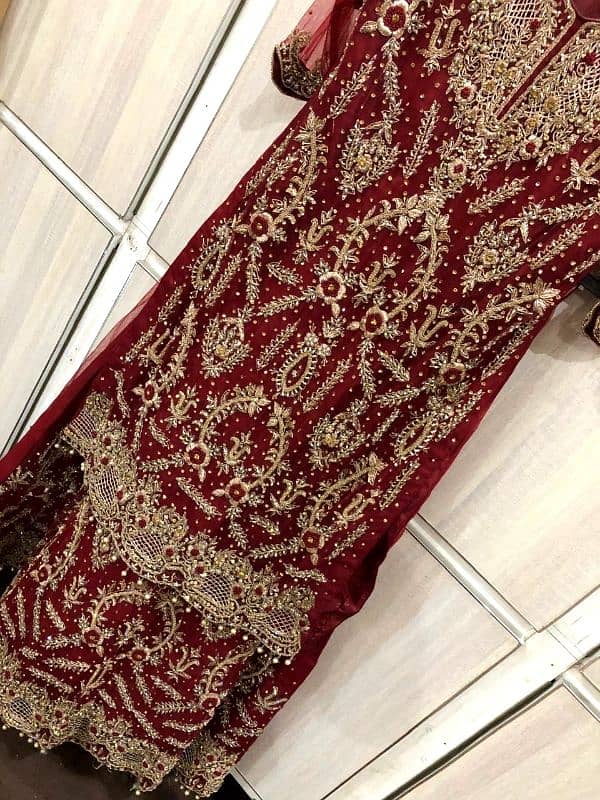 Branded Bridal Lehnga With Long Shirt 3