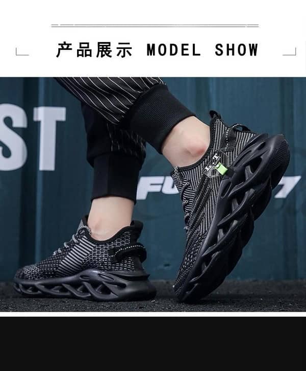 Men's Breathable Spring Shoes (Black) - Ships From Overseas 6