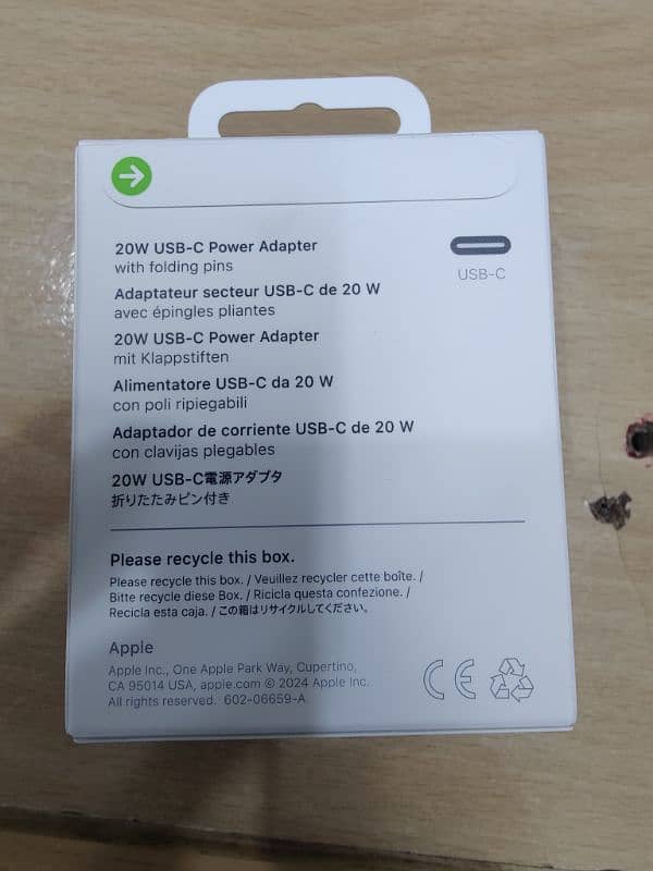 IPHONE USB-C ADAPTER 20W (mercantile) ORIGINAL 3