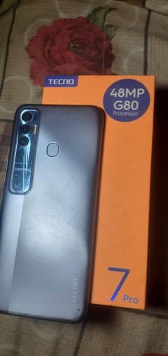 Tecno spark 7 pro 4.64 PTA approved condition 10by8